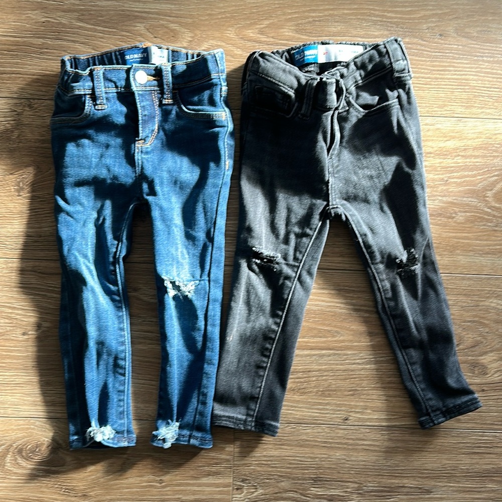 Old Navy Toddler Girl 2T Ballerina Jeans